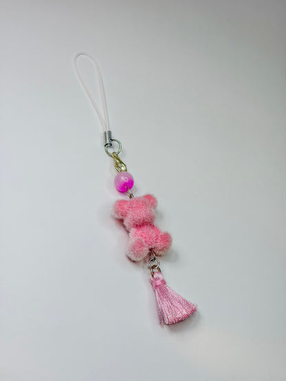 Fluffy Bear 🧸 - Phone Charm BloomLov