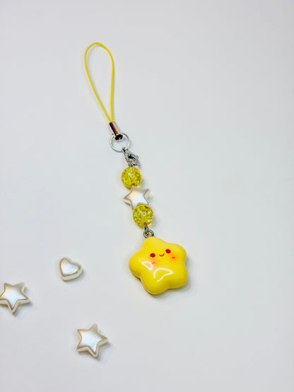 Pinky Star Keychain ☆ - Phone Charm BloomLov