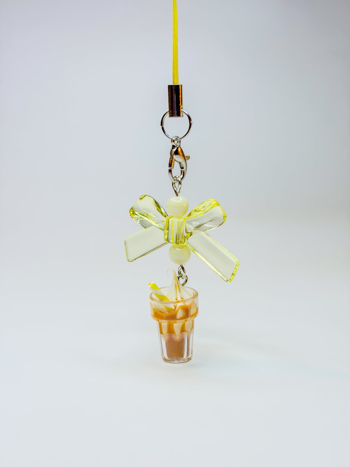Sweet Iced Coffee ◡̈🧋𑣲⋆– Phone Charm BloomLov