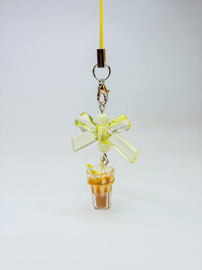 Sweet Iced Coffee ◡̈🧋𑣲⋆– Phone Charm BloomLov
