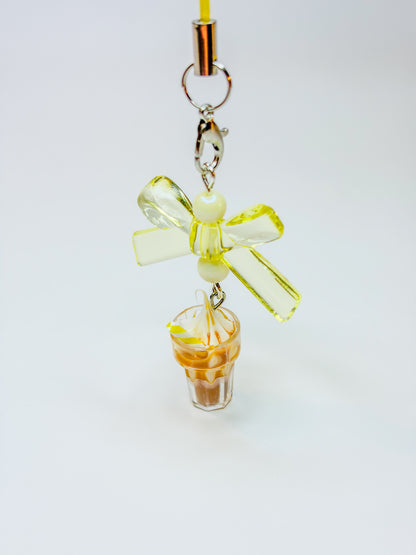 Sweet Iced Coffee ◡̈🧋𑣲⋆– Phone Charm BloomLov