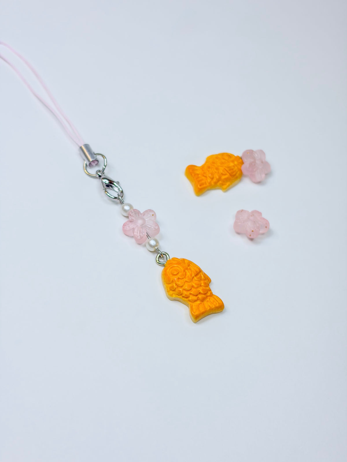 Lucky Taiyaki Phone Charm - Bungeoppang Phone Charm – Bijou Kawaii Japonais & Coréen BloomLov