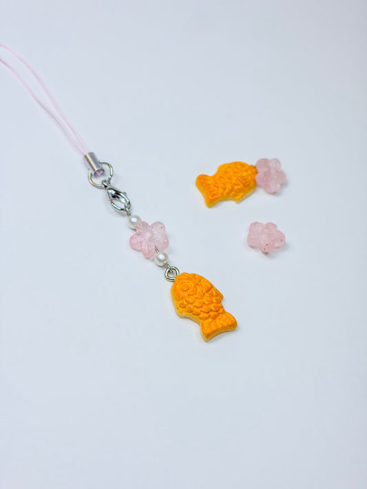 Lucky Taiyaki Phone Charm - Bungeoppang Phone Charm – Bijou Kawaii Japonais & Coréen BloomLov