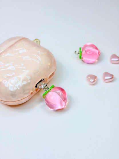 Momo Peach – Dust Plug - - Bouchon anti-poussières Pêche Rose Kawaii BloomLov