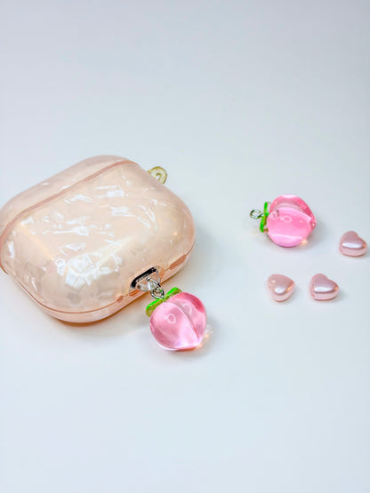 Momo Peach – Dust Plug - - Bouchon anti-poussières Pêche Rose Kawaii BloomLov