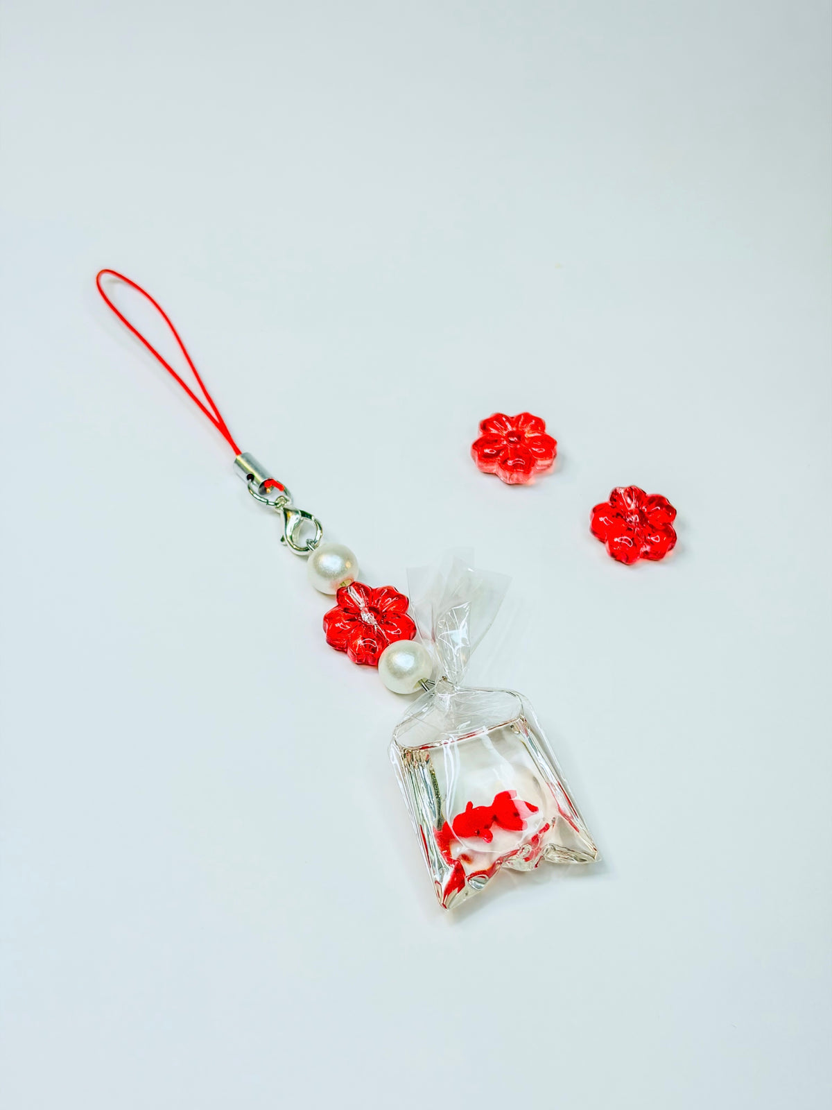 Matsuri Goldfish – Phone Charm Poisson Rouge Kawaii Japonais BloomLov