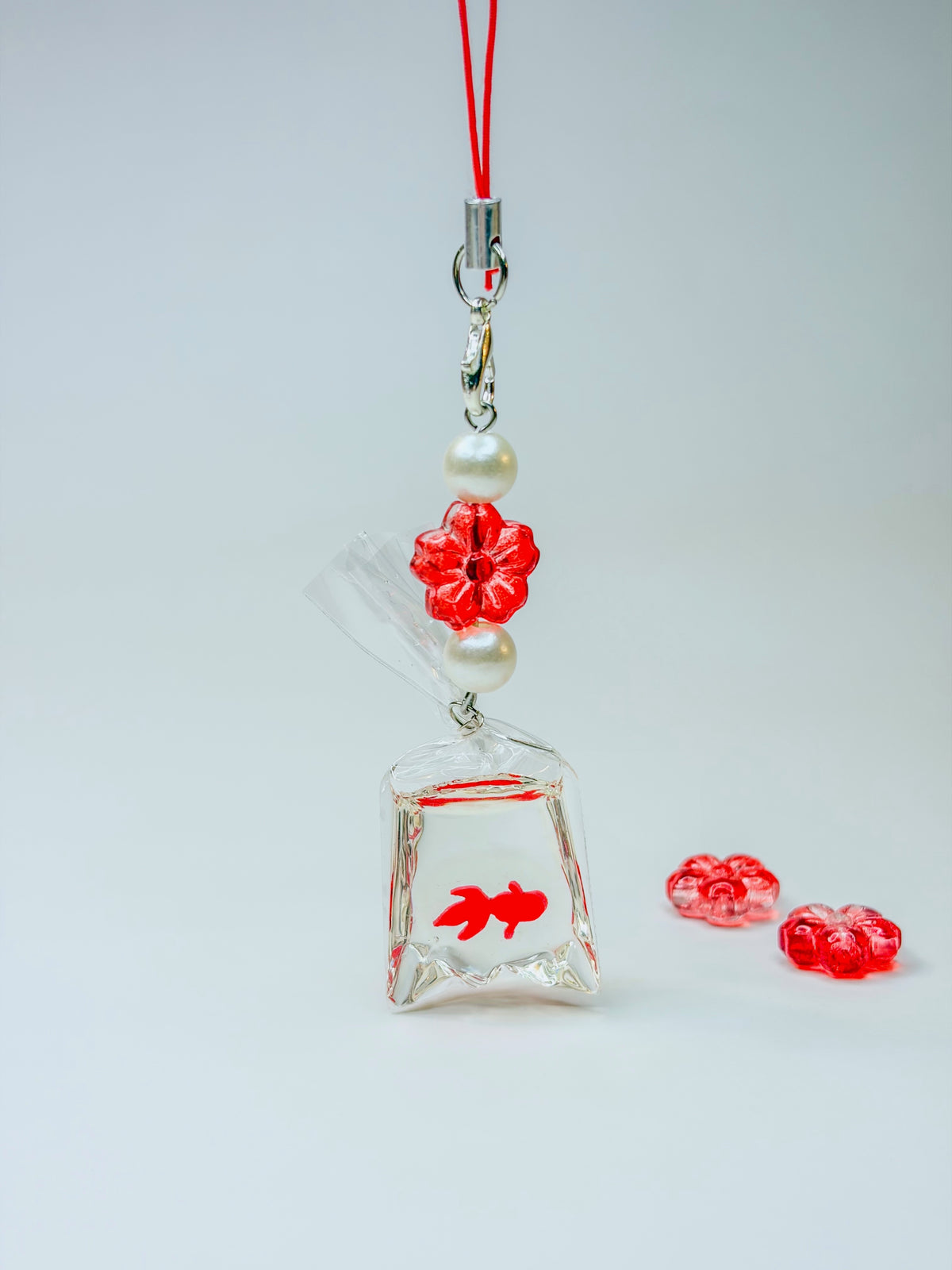 Matsuri Goldfish – Phone Charm Poisson Rouge Kawaii Japonais BloomLov