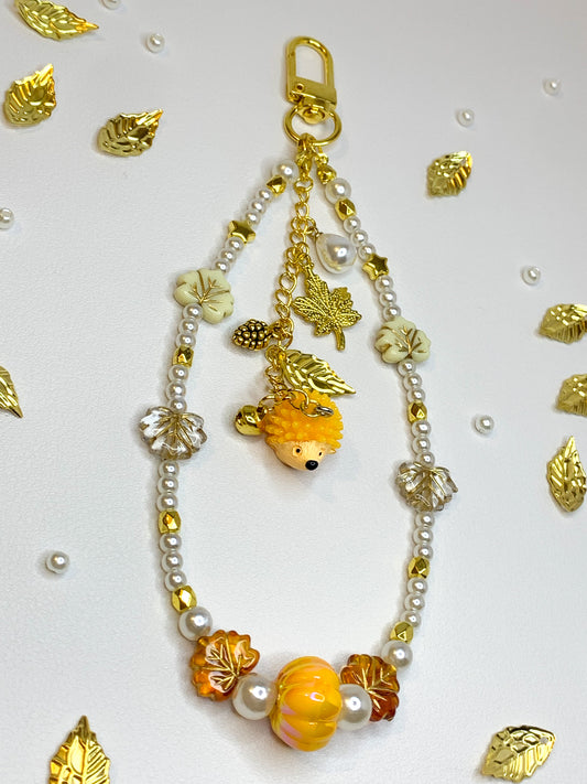 Autumn fantasy 🍁🦔 – Phone strap - Keychain - Bag Charm - BloomLov