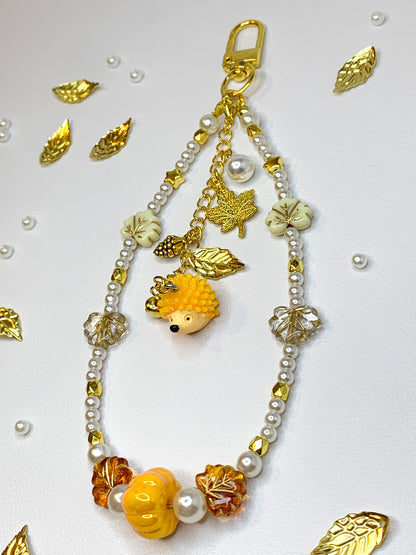 Autumn fantasy 🍁🦔 – Phone strap - Keychain - Bag Charm - BloomLov