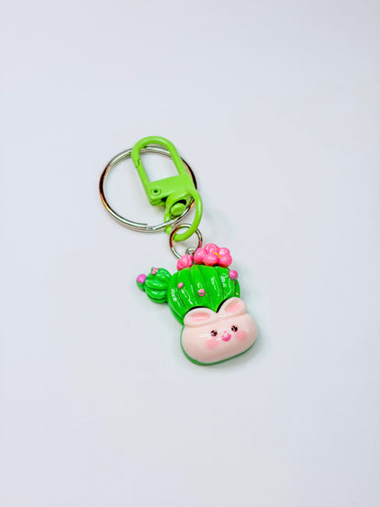 Little Garden Friends – Porte-clé - Keychain - Animal & Fleurs Kawaii BloomLov