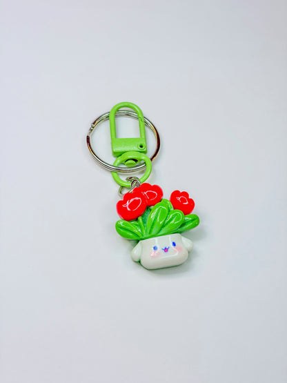 Little Garden Friends – Porte-clé - Keychain - Animal & Fleurs Kawaii BloomLov
