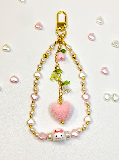 Sweety kitty 💕🐾 - Phone strap - Keychain - Bag Charm - BloomLov