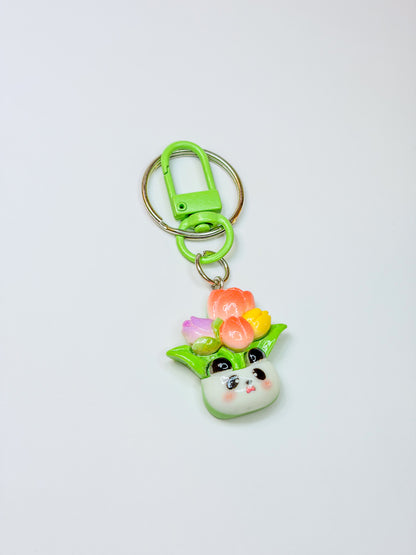 Little Garden Friends – Porte-clé - Keychain - Animal & Fleurs Kawaii BloomLov