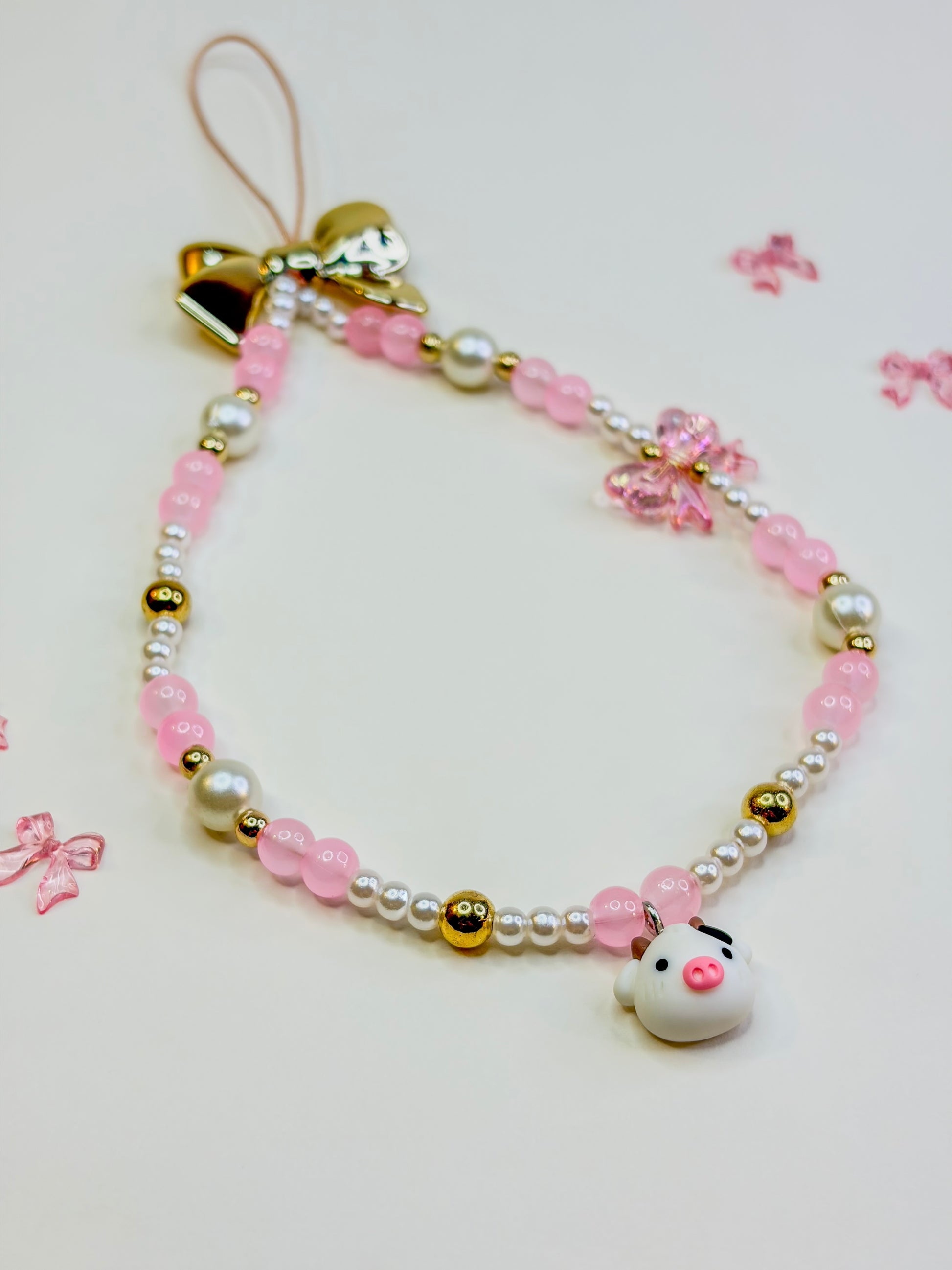 Little Cow 🐮 ✩‧₊˚ - Phone Strap BloomLov