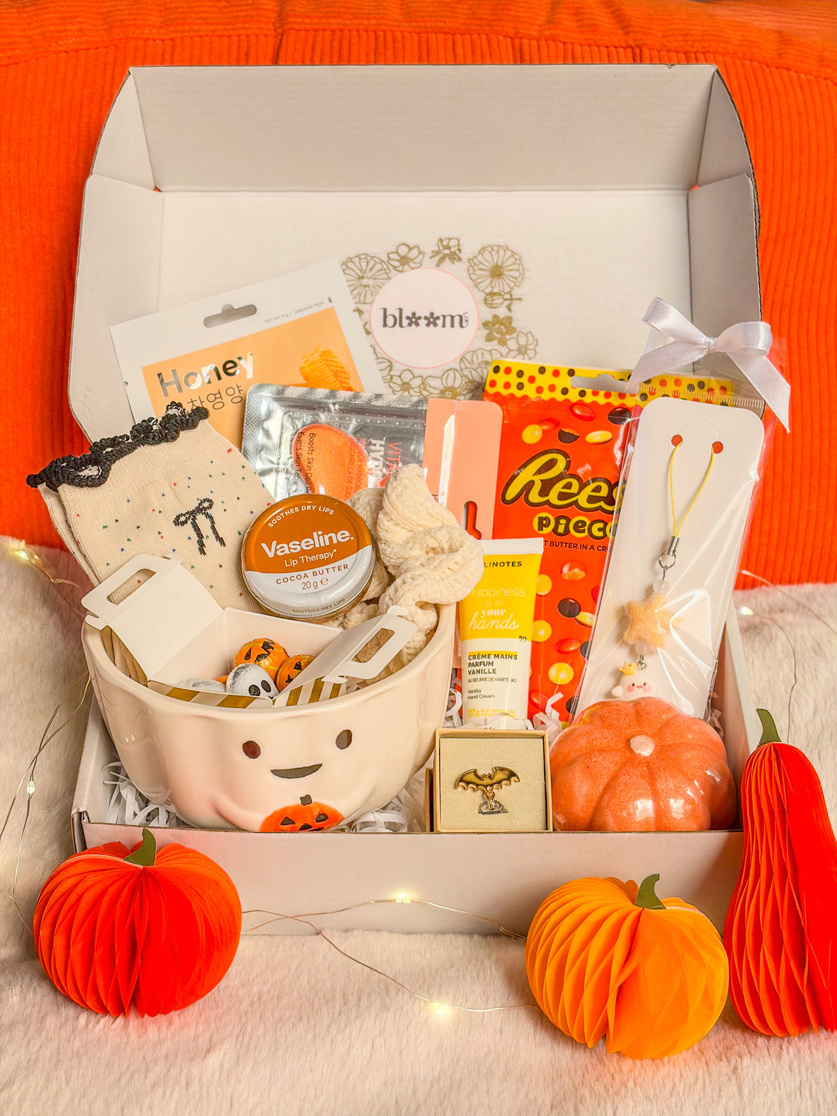 Coffret Cadeau Automne Halloween Cocooning self-care - Coffret cadeau BloomLov