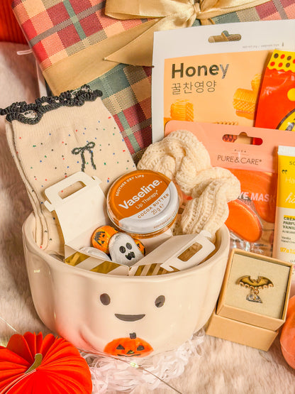 Coffret Cadeau Automne Halloween Cocooning self-care - Coffret cadeau BloomLov