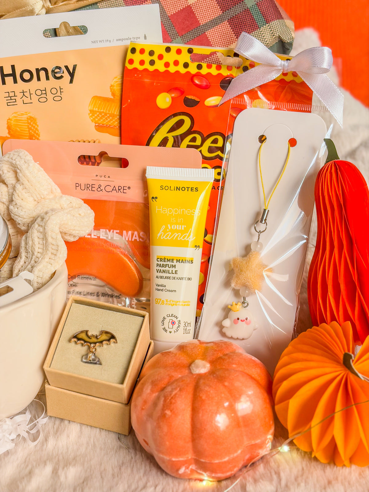 Coffret Cadeau Automne Halloween Cocooning self-care - Coffret cadeau BloomLov