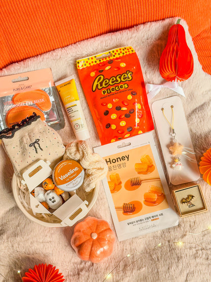 Coffret Cadeau Automne Halloween Cocooning self-care - Coffret cadeau BloomLov