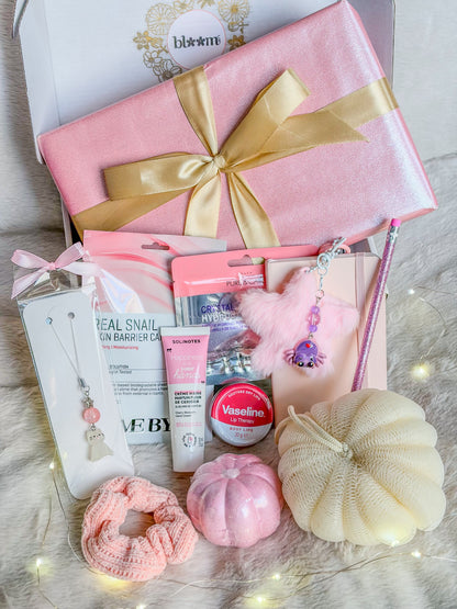 Box cadeau Halloween rose femme ado cocooning bien-être et créations BloomLov