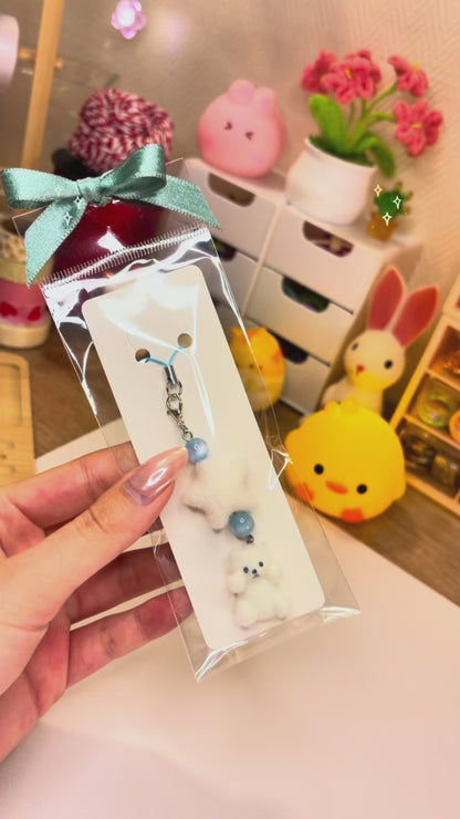 Polar Bear ฅ՞•ﻌ•՞ฅ - Phone Charm